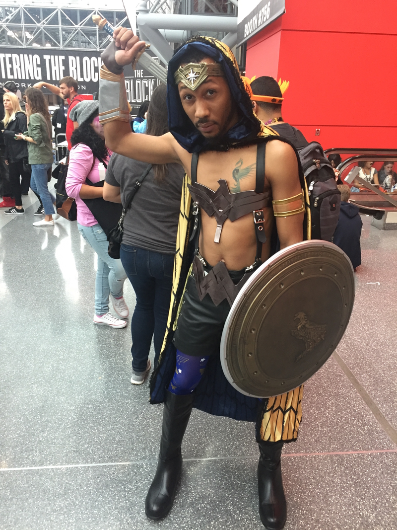 Never, ever gets cold on alt-reality Themyscira.